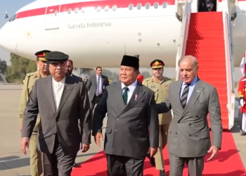 Indonesian President Subianto arrives in Islamabad on two-day maiden visit
