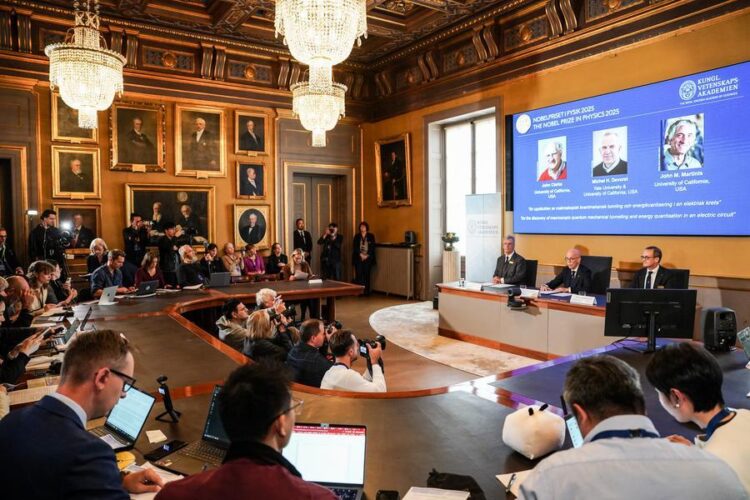 2025 Nobel Prizes awarded at Stockholm ceremony