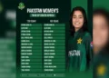 PCB Announces Pakistan Women’s ODI, T20I Squads for South Africa Tour