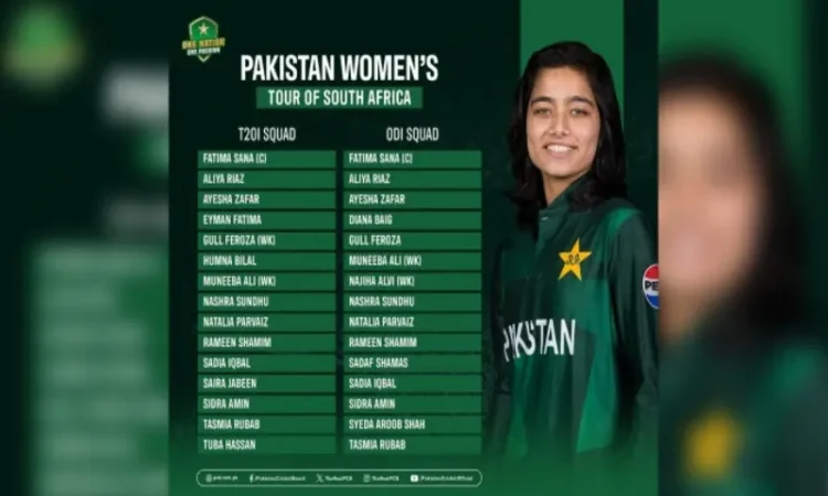 PCB Announces Pakistan Women’s ODI, T20I Squads for South Africa Tour