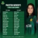 PCB Announces Pakistan Women’s ODI, T20I Squads for South Africa Tour