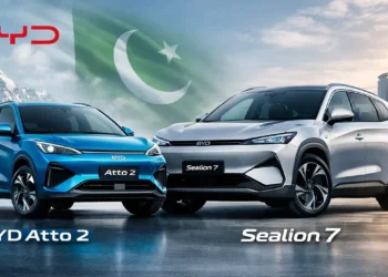 BYD, Mega Motor Launch Sealion 7 and Atto 2 Electric SUVs in Pakistan