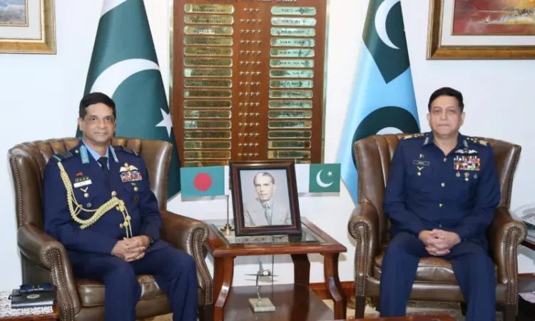 Pakistan, Bangladesh Air Chiefs Discuss JF-17 Thunder Procurement, Defence Cooperation