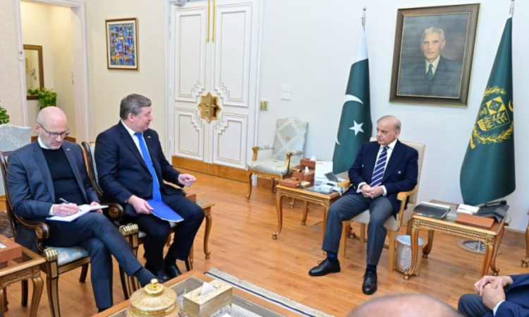 EU Ambassador Calls on Prime Minister Shehbaz Sharif; Reaffirms Cooperation Under GSP Plus