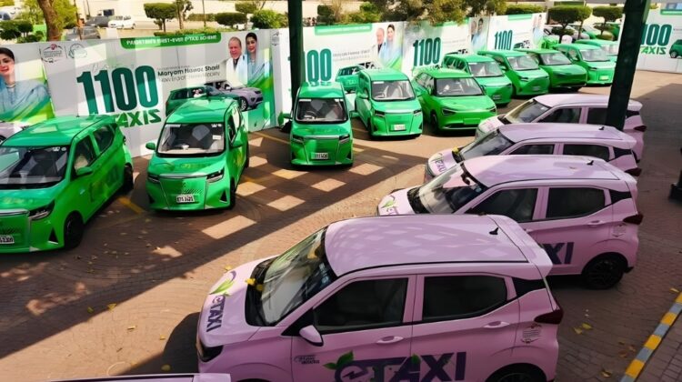 Maryam Nawaz Launches Pakistan’s First E-Taxi Scheme in Punjab