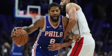 NBA Suspends 76ers’ Paul George for 25 Games Over Anti-Drug Policy Violation