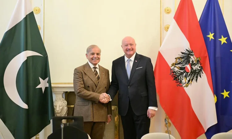 Pakistan, Austria Agree to Deepen Bilateral Cooperation During PM Shehbaz’s Vienna Visit