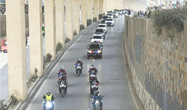 Police Hold Flag March in Rawalpindi as Section 144 Extended Until Feb 21