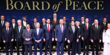 PM Shehbaz Urges End to Gaza Ceasefire Violations at Board of Peace Summit