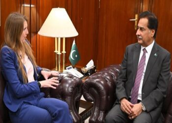 British High Commissioner to Pakistan calls on Speaker National Assembly Sardar Ayaz Sadiq