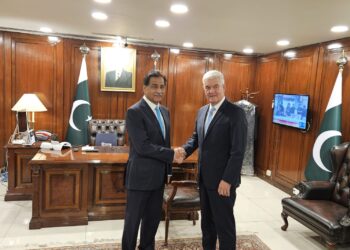 Ambassador Frederico Silva Calls on NA Speaker Ayaz Sadiq, Bids Farewell