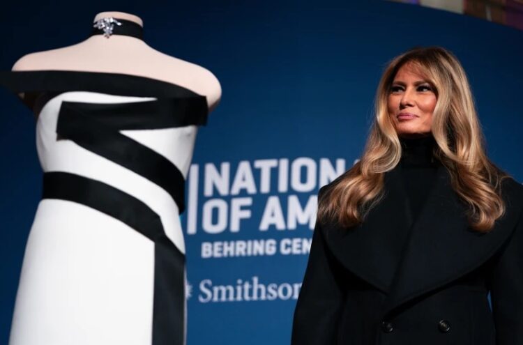 Melania Trump Donates 2025 Inaugural Gown to Smithsonian Collection