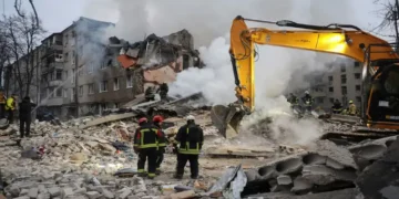 Russian Drone and Missile Attacks Kill Seven in Ukraine, Damage Key Infrastructure