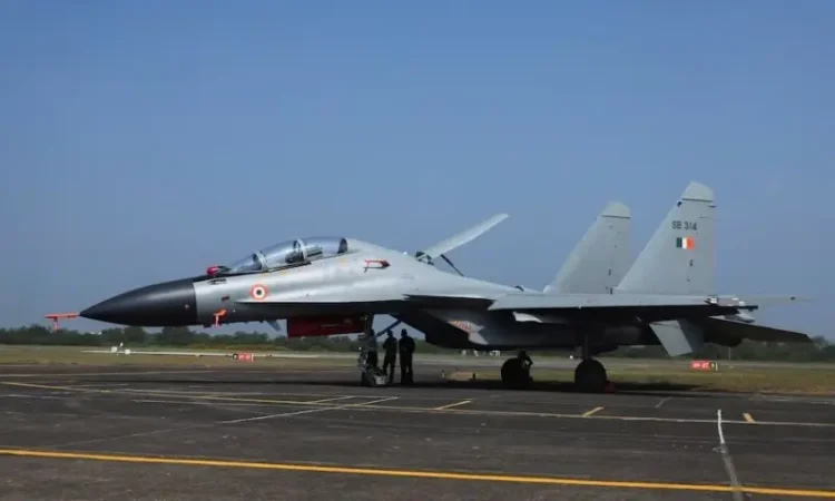 Indian Air Force Su-30MKI Fighter Jet Crashes in Assam During Training Mission