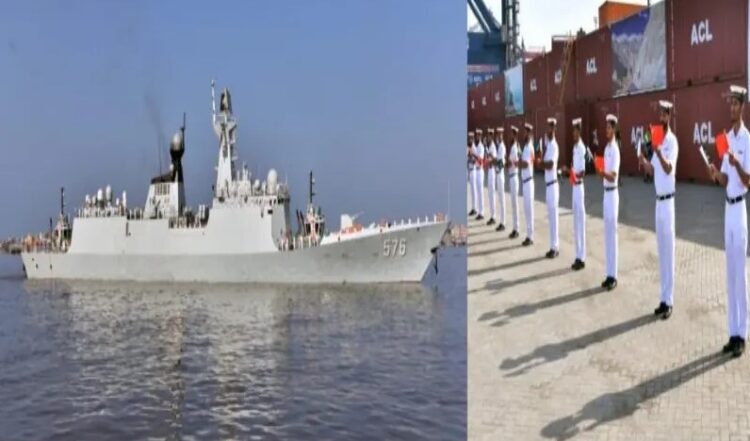 Pakistan Navy Welcomes Chinese Naval Ship DAQING for SEA GUARDIAN Exercise