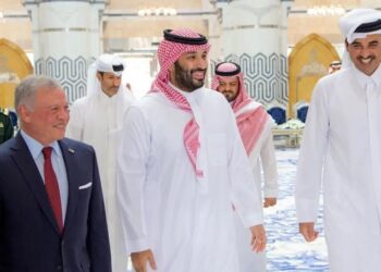 Saudi Crown Prince Holds Trilateral Talks with Jordan, Qatar Leaders Amid Rising Regional Tensions