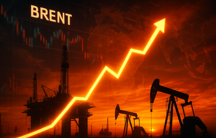 Brent Crude Surges 10% to $80 as Middle East War Fears Raise Prospect of $100 Oil