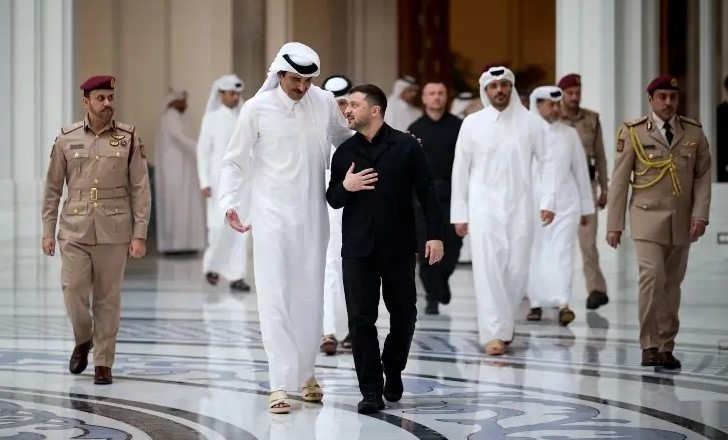Qatar, Ukraine sign defence pact as Zelensky boosts Gulf security ties
