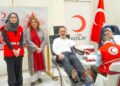 PRCS in Collaboration with Turkish Red Crescent Organizes Blood Donation Drive at the Embassy of Türkiye