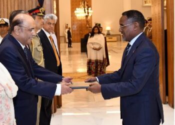 Ethiopian Ambassador Presents Credentials to President Asif Ali Zardari, Pledges Stronger Bilateral Ties