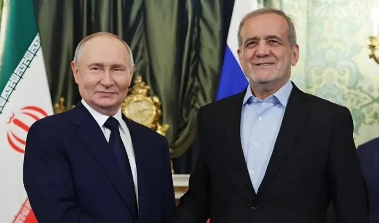 Putin, Pezeshkian Discuss US-Iran Talks and Middle East Tensions